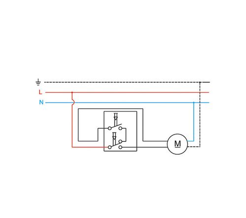 вимикач для жалюзі Asfora Сталь фото 1