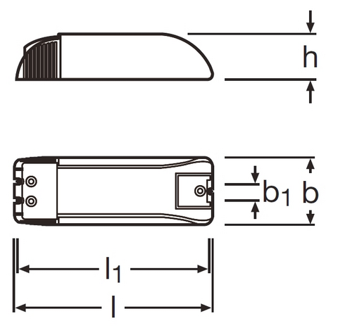 Електронний трансформатор HTM 150/230-240 VS10 OSRAM фото 1