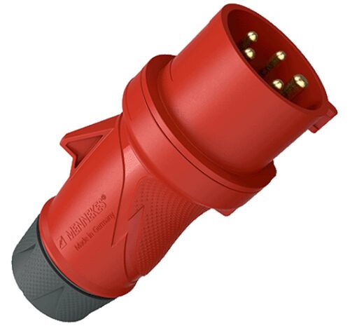 Штекер 32A 5P 6H 400V IP54 кабельный (Alt Аrт. #4 IP44) PowerTOP Xtra Neue Typen Mennekes
