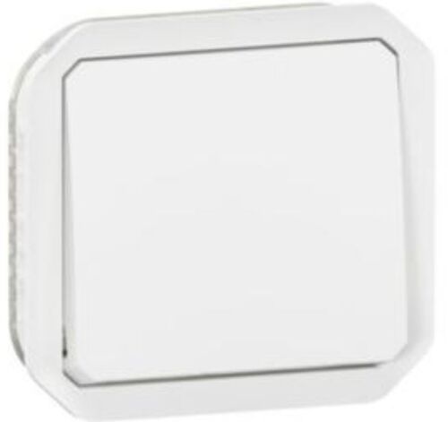 PLEXO Перемикач 10А механізм, колір Білий