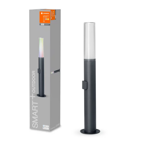SMART+ Wifi Flare Post 60см RGB + W 7,5 Вт IP44 DG Светильник парковый столбик Освещение: Сады, Внутренние дворики Темно-Серый LEDVANCE фото 1