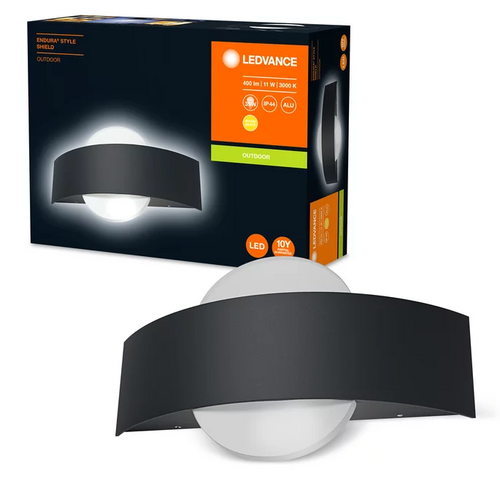 ENDURA Style Shield Round 11W Dark Gray Ledvance 4058075205291 фото 1