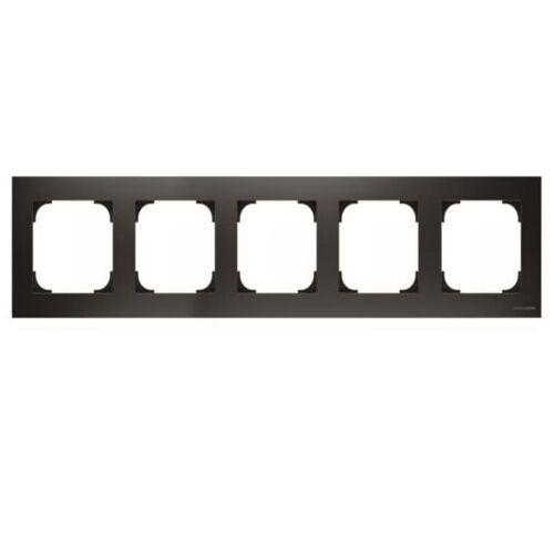 8575 NS Рамка 5-местная Sky черный бархат Niessen ABB