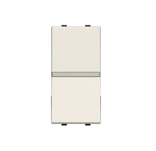 N2104.7 BL Кнопка (1 мод., белый), Zenit Niessen ABB