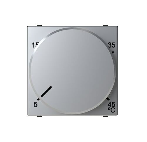 N2240.3 PL Терморегулятор з датчиком (2мод., серебро) Zenit Niessen ABB