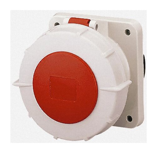 32A4P 6H400V панельна розетка пряма IP44