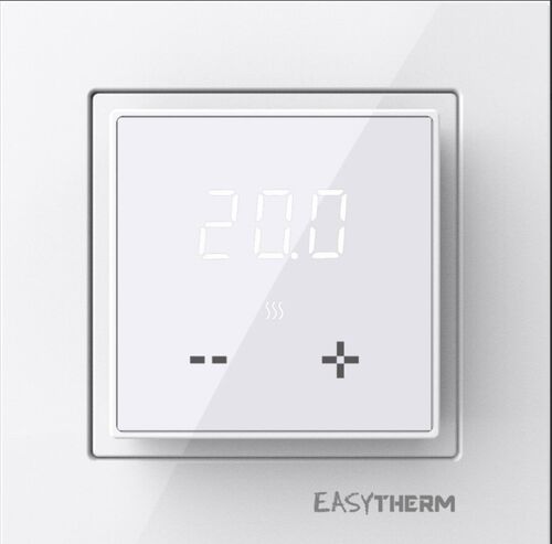 ET-30 терморегулятор з дисплеєм температури Easytherm, 16А, 3200Вт (білий)