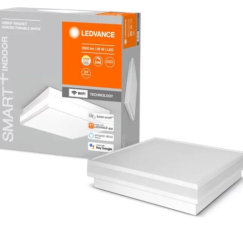 SMART+ Wifi Orbis Magnet White 300x300mm TW 26 Вт IP20 Светильник потолочный: Кухни, гостиные, детские комнаты или домашние офисы LEDVANCE фото 1