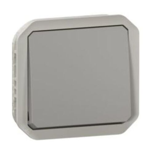 PLEXO Перемикач 10А механізм, колір Сірий