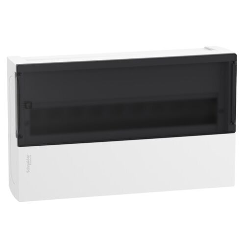 Щит MINI PRAGMA 1ряд/18мод. накладний прозорі дверцята Schneider Electric MIP12118S