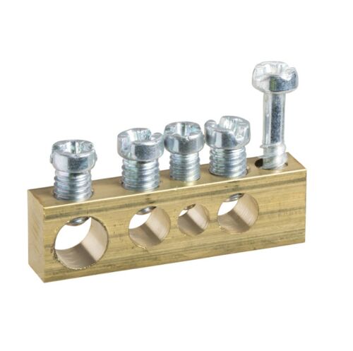 Клемні колодки неізольовані, гвинтове кріплення М4, 1x16+2x10+1x6