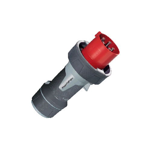 Штекер 125A 5P 6H 400V IP67 кабельный с резиновым покрытием PowerTOP XtrA  Mennekes