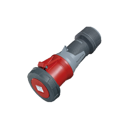 Розетка 125A 4P 6H 400V IP67 кабельная PowerTOP XtrA с резиновым покрытием Mennekes
