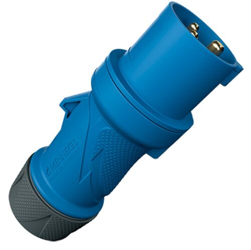 Вилка 32A 3P 6H 230V IP54 кабельний конектор з'єднувач (Alt Аrт. #260 IP44) PowerTOP Xtra Neue Typen Mennekes