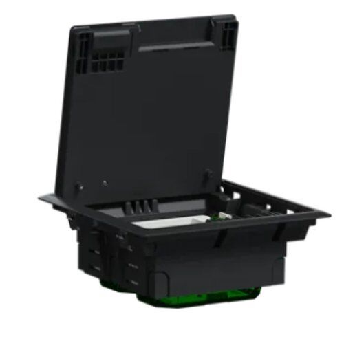 Підлоговий лючок, пластиковий, розмір M, 4 модулі, Unica System+