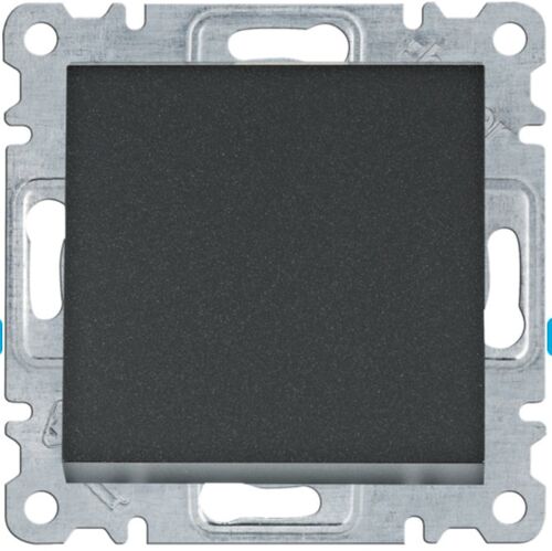 Вимикач 1-полюсний Lumina, чорний, 10АХ/230В Hager WL0013