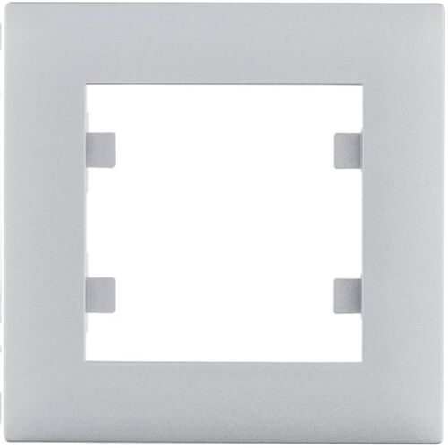 Рамка 1X, Lumina-Intens, срібна Hager WL5512