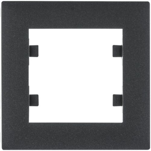 Рамка 1X, Lumina-Intens, черная Hager WL5513