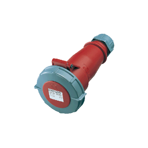 Розетка 32A 5P 6H 400V  IP67 кабельная  Mennekes