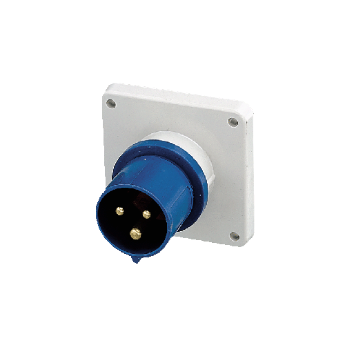 Штекер 32A 3P 6H 230V IP44 панельный  Mennekes
