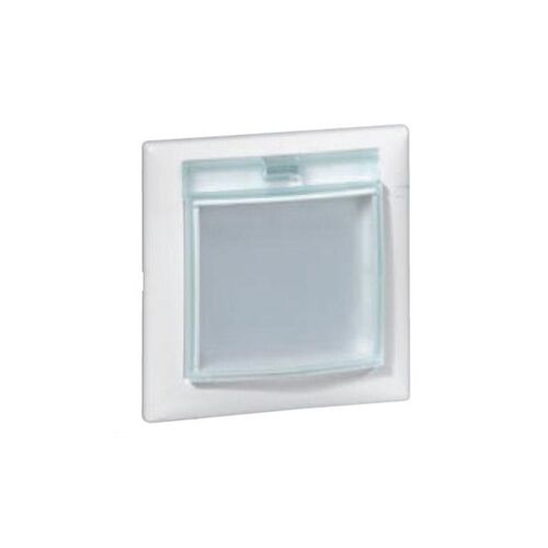 Розетка електрична з заземленням з кришкою IP44 Valena (білий)