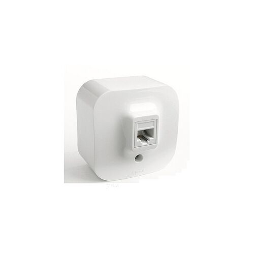 RJ 11 телефонна розетка Forix (Quteo) (білий)