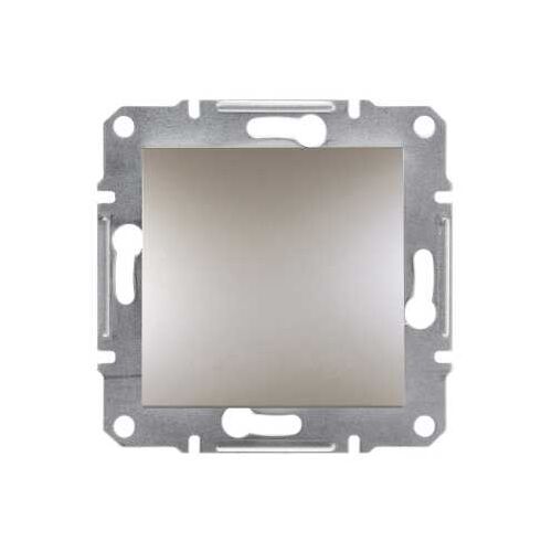 прохідний вимикач 1-клавшный Asfora Бронза