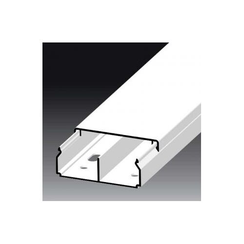 Кабельний канал з перегородкою 50x20 мм ПВХ білий
