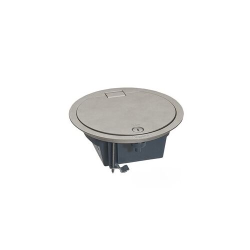 Люк в пол IP66 на 4 модуля с винтовой крышкой нержавеющая сталь Legrand