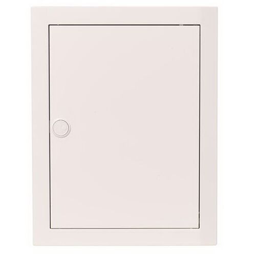 Шафа UK520E вбудована 24 (28) мод., з металевими білими дверцятами, з DIN рейками, клемн., фальш.пане.