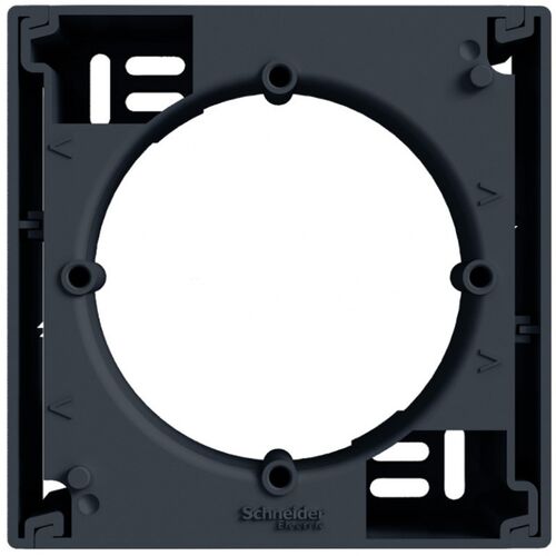 Коробка для зовнішнього монтажу одинарна, антрацит Asfora