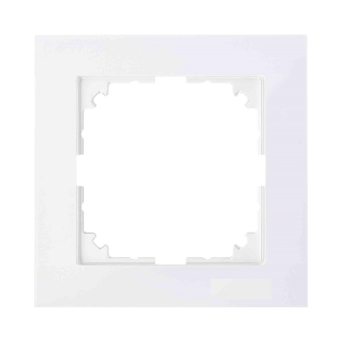 Рамка 1 пост полярно-білий M-PURE