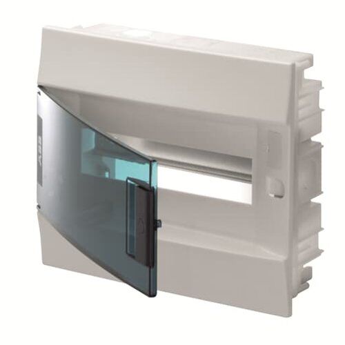 Малий розподільний щит 12M IP41 Mistral вбудований, прозорі двері, з клемними колодками 12 подкл. ABB