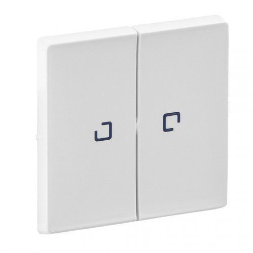 Клавиша 2-кл. выключателя с подсветкой Белый серия Valena Life LEGRAND