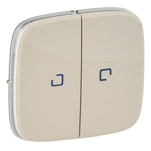 Клавіша 2-кл. вимикача з підсвічуванням Слонова кістка серія Valena ALLURE LEGRAND