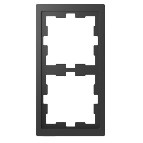 Рамка 2-постова серія D-Life Антрацит Merten System Design