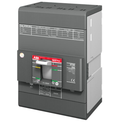 XT3N 250 TMD 200-2000 3p F F Автоматичний вимикач в литому корпусі Tmax XT ABB
