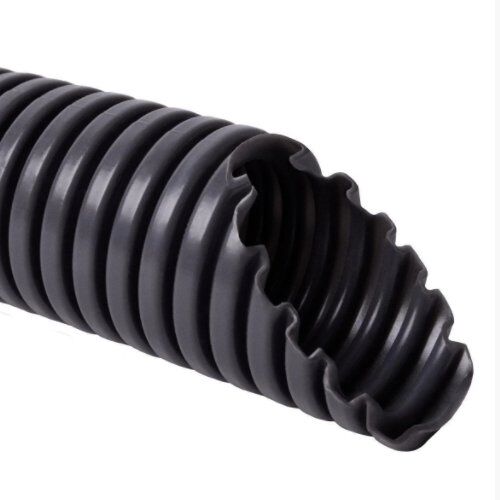 MONOFLEX Гофротруба 20 мм чорна 50 м 320 N с протяжкой стойкая к УФ КОПОС