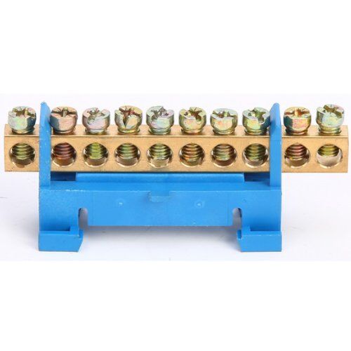 Шина нулевая с изолятором на DIN-рейку HC-003/10 6x9 CHINT Electrics