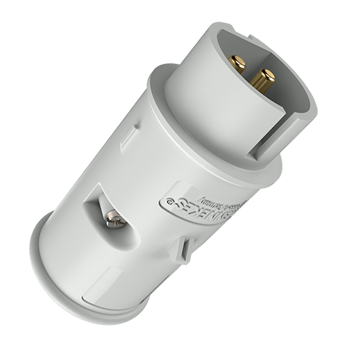 Штекер 16A 2P 12H 50V IP44 кабельный  Mennekes