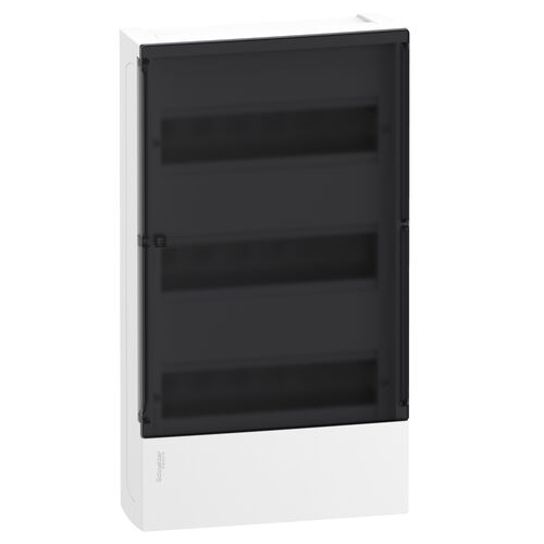 Щит Resi9 MP 3ряд/36мод. накладний прозорі дверцята