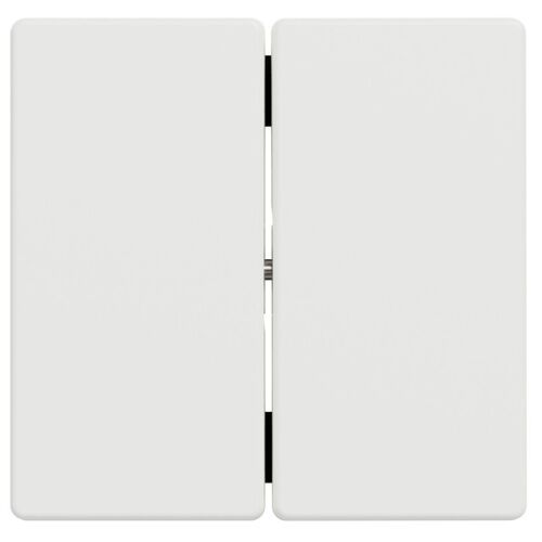 Клавиша для выключателя 2-клавишного, DL (матовый белый)