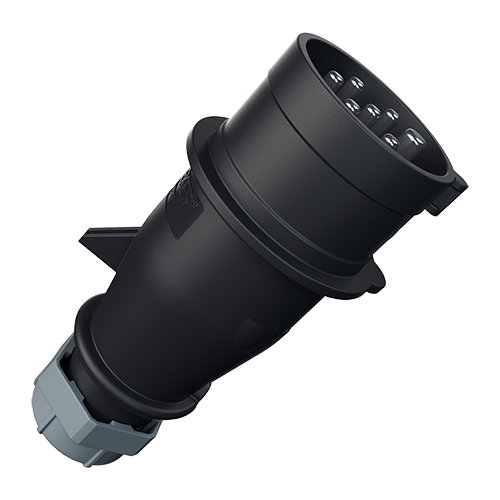 Силовий роз'єм 32A7P 7H500V штекер IP44 Меннекес