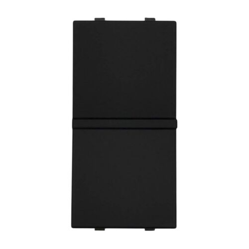 N2102 NT Выключатель проходной (унивверсальный) (сх.6), 1 модульный, Zenit (черный матовый)