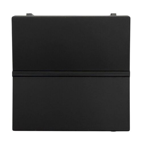 N2202 NT Выключатель проходной (унивверсальный) (сх.6), 2 модульный., Zenit (черный матовый)