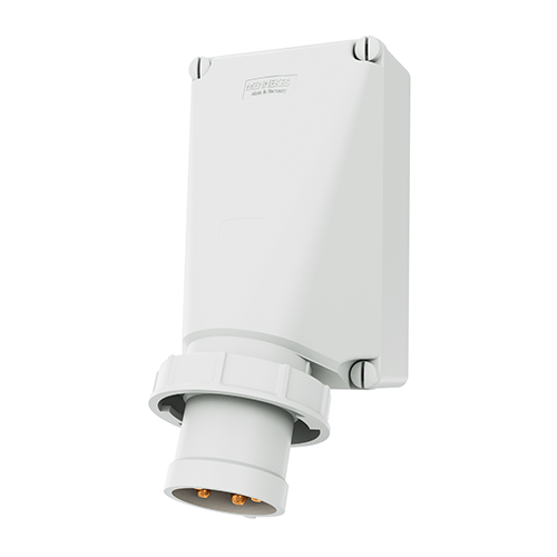 Силовий роз'єм 125A5P 6H400V настінний штекер IP67 Меннекес