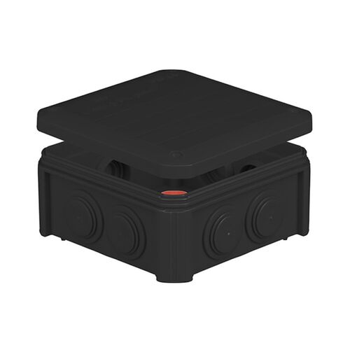 Коробка распределительная 150х100х60мм наружная IB1001V IP55 черный UNIKA PLANK Electrotechnic