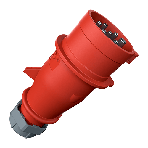 Силовий роз'єм 16A7P 6H400V штекер AM-TOP IP44 Меннекес