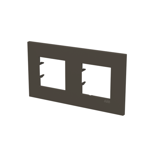 Z2272.A AN Рамка 2-ная, Zenit S (антрацит)