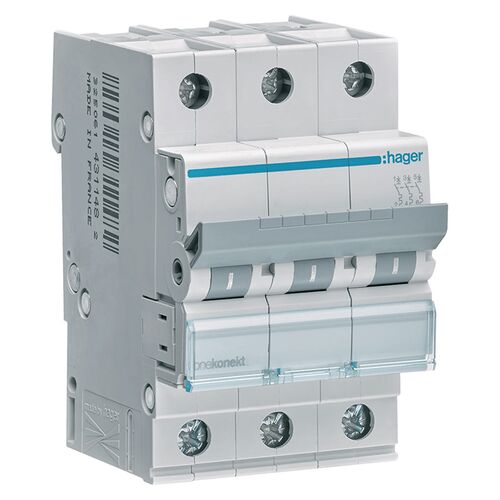 Авт. вимикач In=20 А, 4п, С, 6 kA, 4м